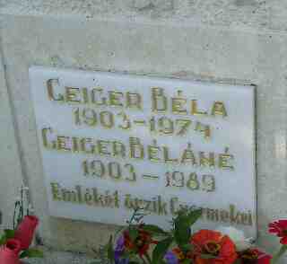 B�la id. GEIGER (p.szemesi Gy�rgy �g.)